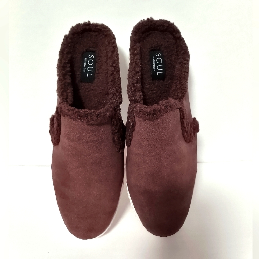[5 x $20] SOUL NEUTRALIZER Faux Suede Slides / Slides 8.5 W